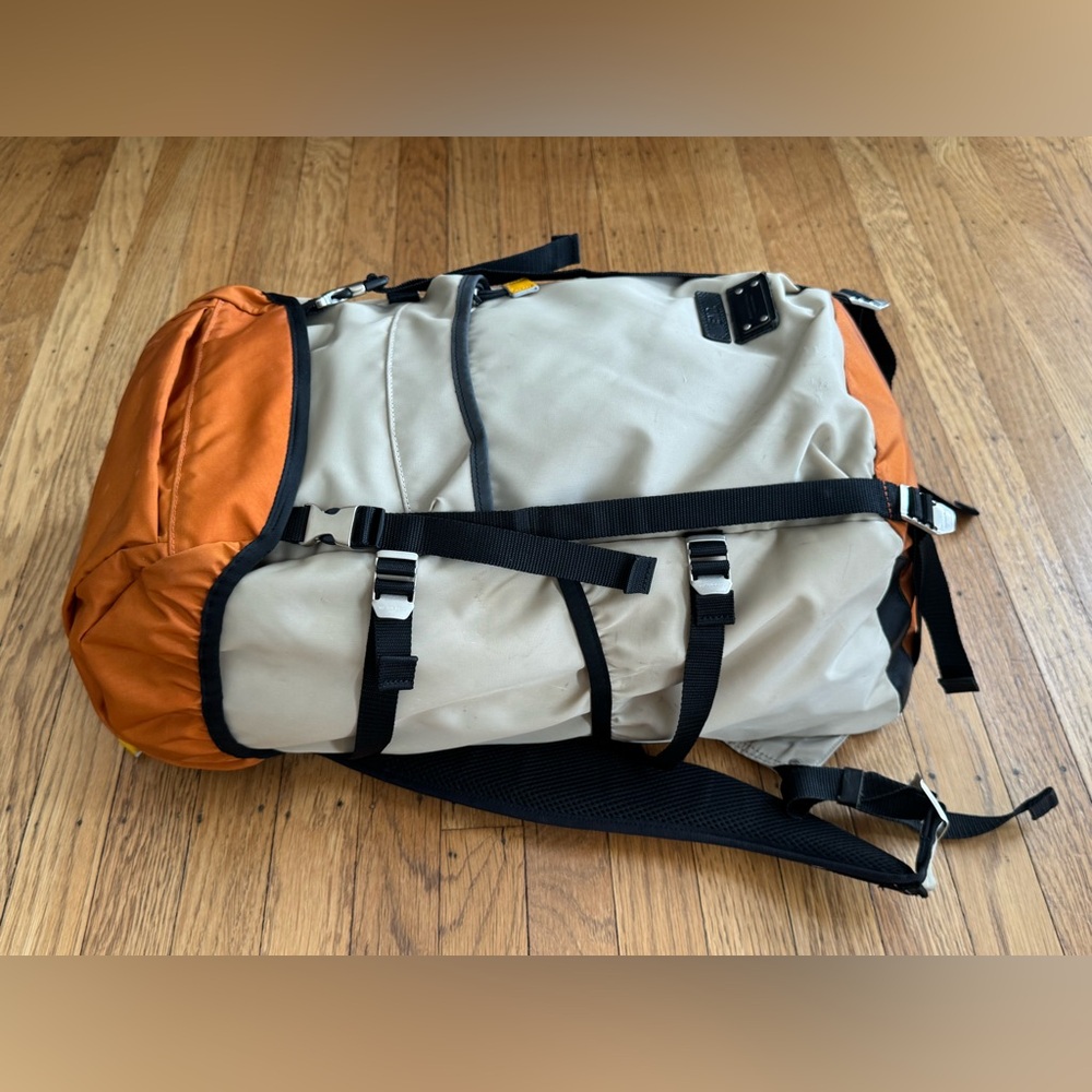 END x Master-Piece IBEX Flap Backpack (Beige) - Picture 4 of 15